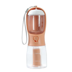 PawPort™ – 3-in-1 Portable Pet Water Bottle with Food & Waste Bag Storage