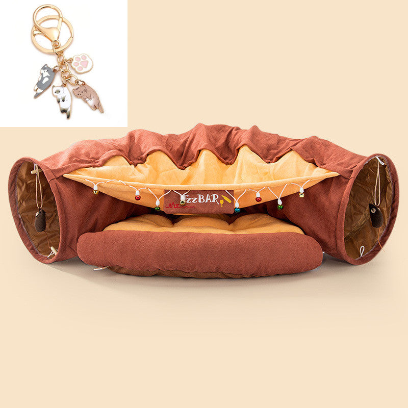 PurrPlay™ – Collapsible Cat Tunnel