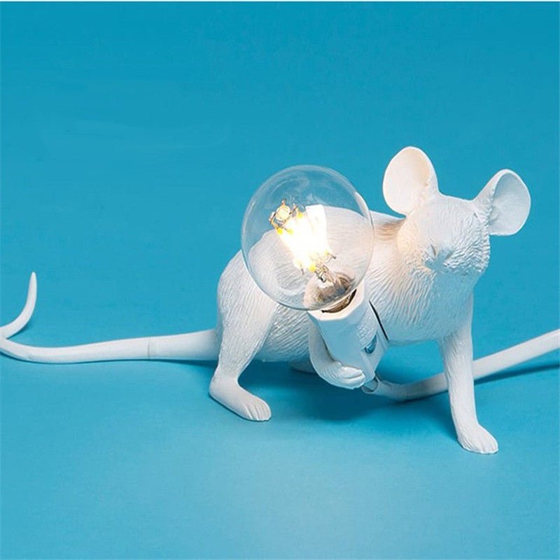 GlowMouse™ – Nordic Mini Resin Animal Night Light