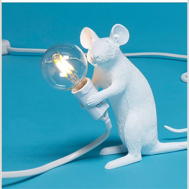 GlowMouse™ – Nordic Mini Resin Animal Night Light