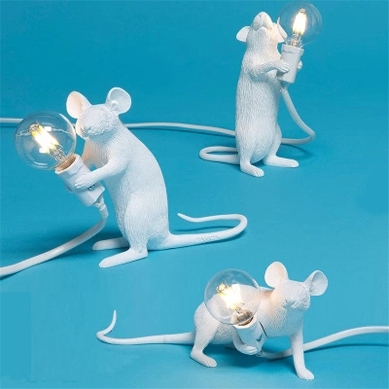 GlowMouse™ – Nordic Mini Resin Animal Night Light