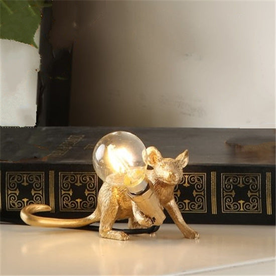 GlowMouse™ – Nordic Mini Resin Animal Night Light
