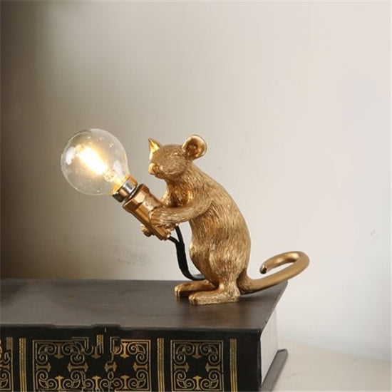GlowMouse™ – Nordic Mini Resin Animal Night Light