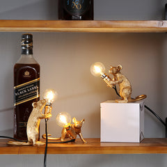 GlowMouse™ – Nordic Mini Resin Animal Night Light