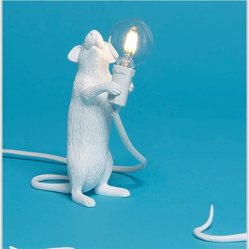 GlowMouse™ – Nordic Mini Resin Animal Night Light