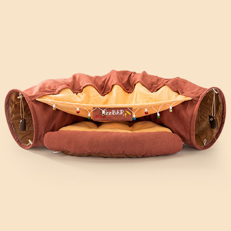 PurrPlay™ – Collapsible Cat Tunnel
