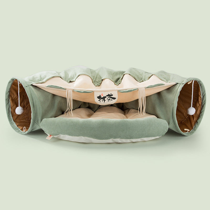 PurrPlay™ – Collapsible Cat Tunnel