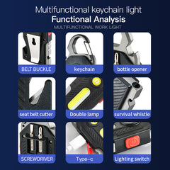 SurvivorLite™ – Multifunctional Emergency Keychain Light