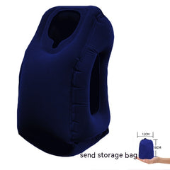 DozeEasy™ – Face-Down Inflatable Travel Pillow