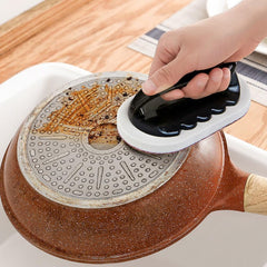 1PC Magic Sponge Brush: Ideal for All - around Cleaning, Removes Dirt Effortlessly,Great for Kitchen & Bathroom