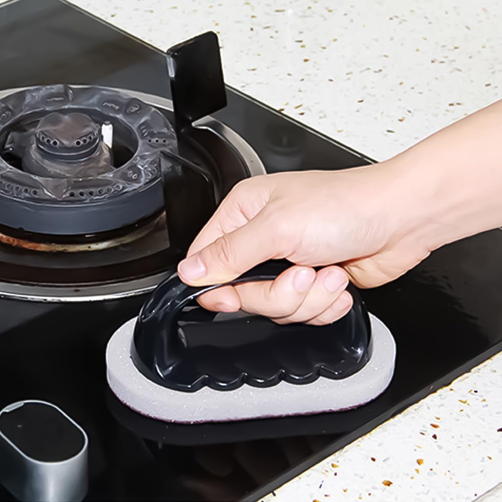 1PC Magic Sponge Brush: Ideal for All - around Cleaning, Removes Dirt Effortlessly,Great for Kitchen & Bathroom