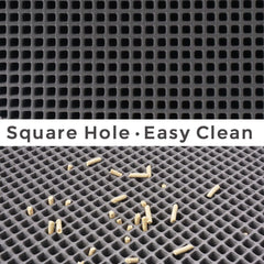 PawCatch™ – Waterproof Honeycomb Cat Litter Mat (24" x 15")
