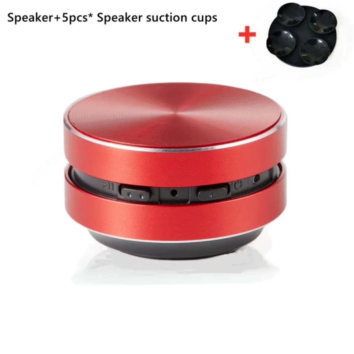 Tws Black Technology Magnetic Suction Portable Stereo Metal Cannon Resonance Sound Bone Conduction Wireless Bluetooth Speaker