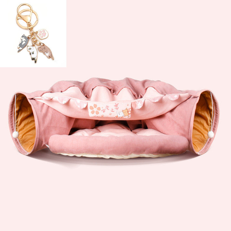 PurrPlay™ – Collapsible Cat Tunnel