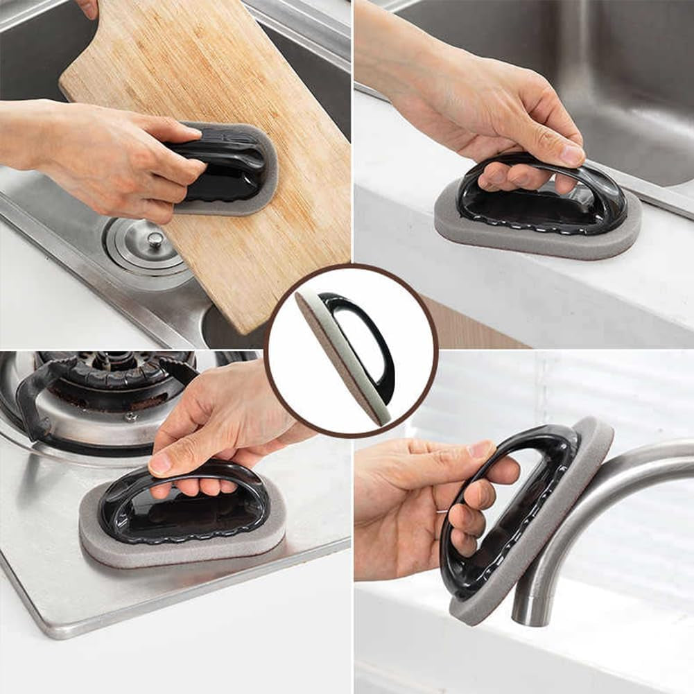 1PC Magic Sponge Brush: Ideal for All - around Cleaning, Removes Dirt Effortlessly,Great for Kitchen & Bathroom