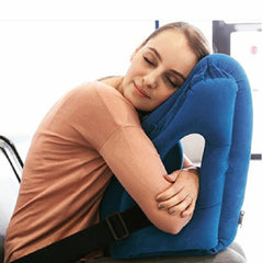 DozeEasy™ – Face-Down Inflatable Travel Pillow
