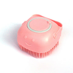 SoapyPaws™ – 2-in-1 Silicone Dog Bath & Massage Brush
