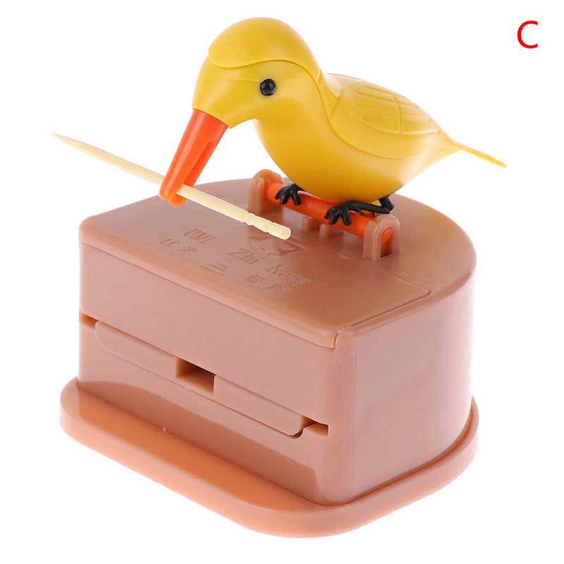 PeckPick™ – Automatic Bird Toothpick Holder