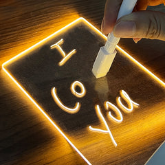 GlowNote™ – USB LED Message Board Lamp