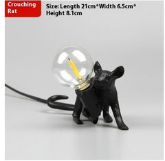 GlowMouse™ – Nordic Mini Resin Animal Night Light