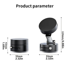 Suction Cup Magnetic Phone Holder Lazy Multi-Functional Foldable Storage Holder Vacuum Suction Phone Holder