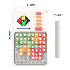 Super Block Smart Jigsaw Game 1000+ Levelled up Challenges Brain Teaser Puzzles Interactive Fidget Toys Children'S Gifts