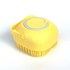 SoapyPaws™ – 2-in-1 Silicone Dog Bath & Massage Brush