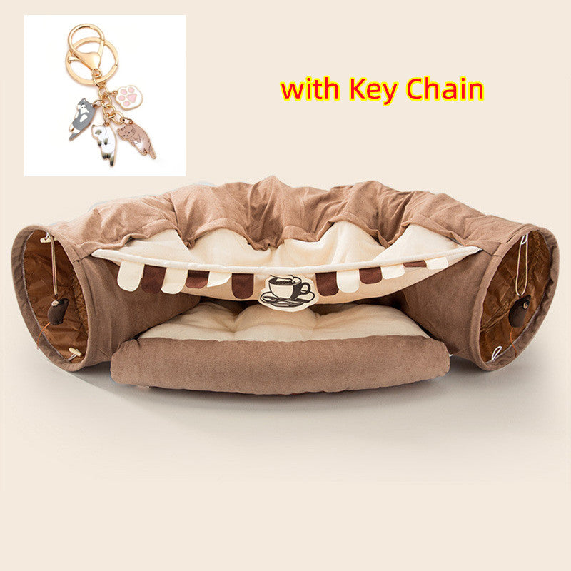 PurrPlay™ – Collapsible Cat Tunnel