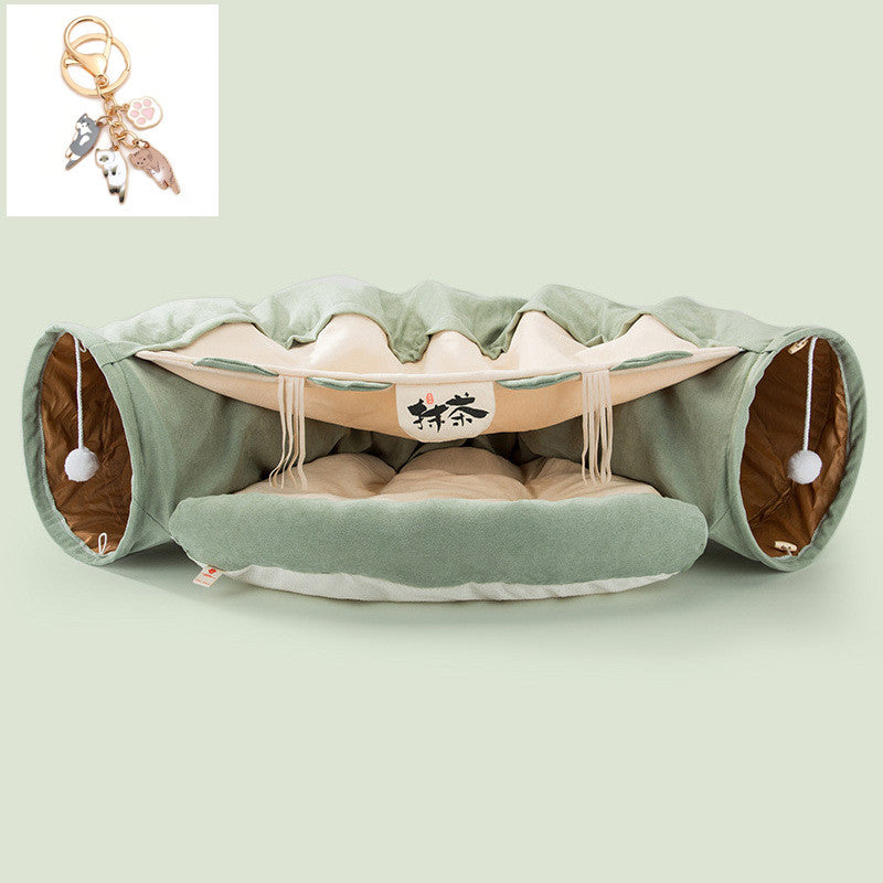 PurrPlay™ – Collapsible Cat Tunnel
