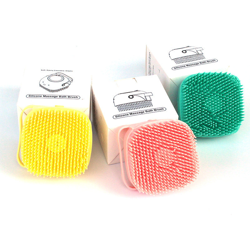 SoapyPaws™ – 2-in-1 Silicone Dog Bath & Massage Brush