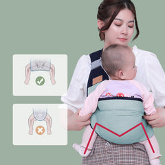 BabeWrap™ - One Handed Baby Carrier Wrap
